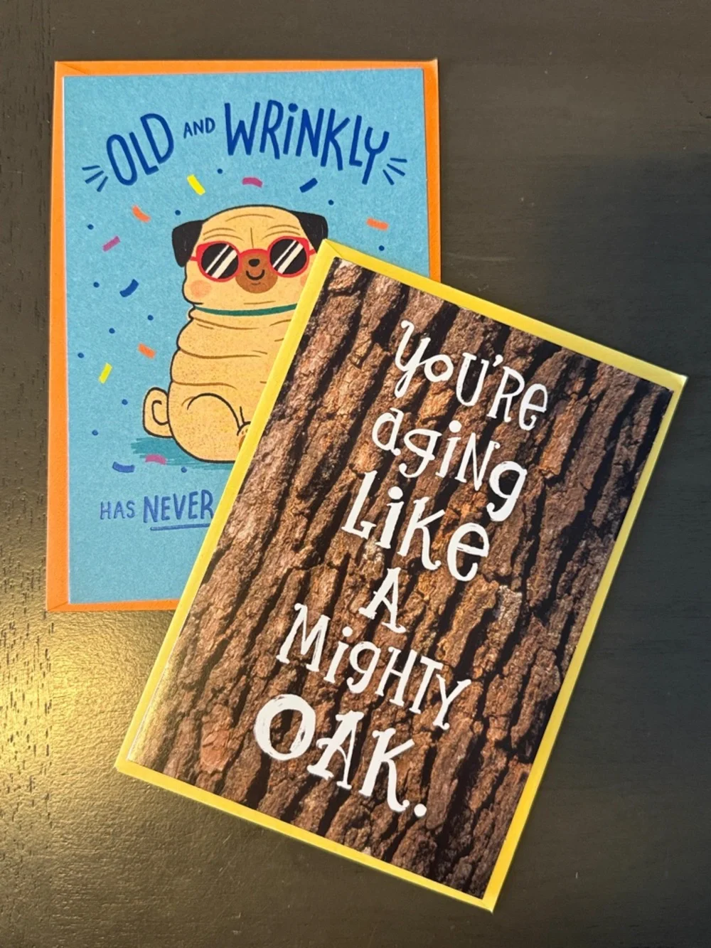 🌻 Bundle of 2 Shoebox by Hallmark Funny Birthday Cards